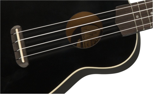 FENDER Ukulele VENICE Black фото 6